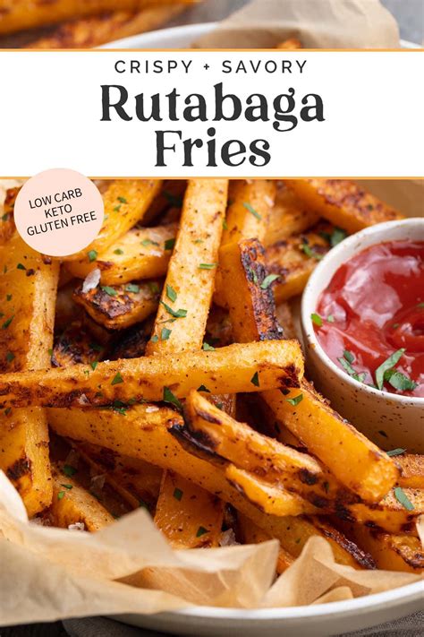 Rutabaga Fries (Low Carb, Gluten Free) - 40 Aprons