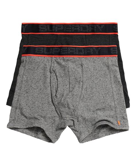 Superdry Tipped Sport Boxer Double Pack Mens Mens Underwear