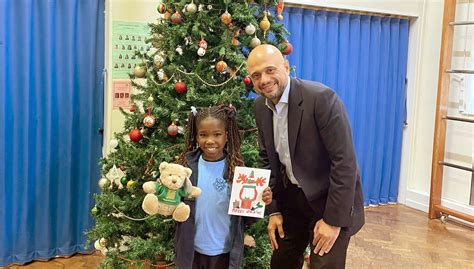 Bromsgrove MP Sajid Javid Reveals Winner Of His Christmas Card