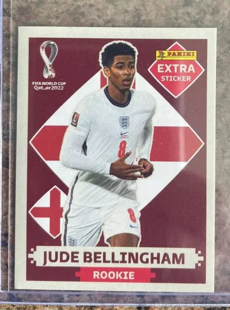 PANINI QATAR WORLD Cup Extra Sticker 2022 Jude Bellingham Rookie