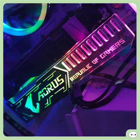 Gi Vga Aorus Rog Coolmoon Led Rgb Cm