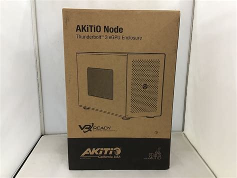 【1円スタート】 アキティオノード Akitio Node Gpu専用外付け拡張ボックス Amu Node T3ia Aktj5