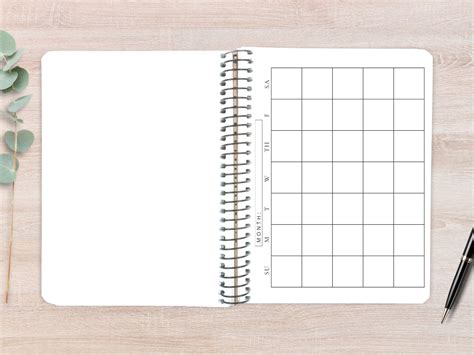 Music Teacher Planner Printable Musician Calendar Piano Violin Guitar