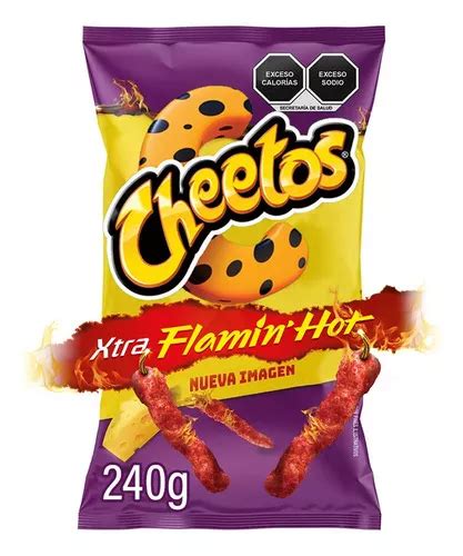 Botana De Queso Sabritas Cheetos Xtra Flamin Hot G Mercadolibre