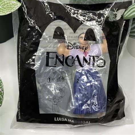 DISNEY ENCANTO MCDONALD S Happy Meal Toy Chispi Capybara Luisa Madrigal