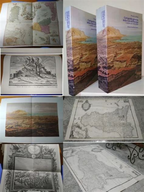 STORIA GEOGRAFICA E TOPOGRAFICA Della Sicilia Raccolta 40 Mappe