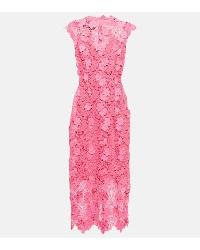 Pink Monique Lhuillier Dresses For Women Lyst