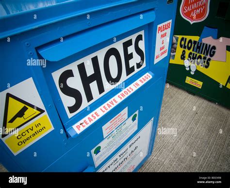 Recycling shoes at a recycling center Stock Photo - Alamy