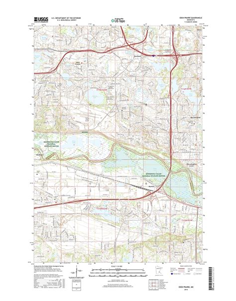 Mytopo Eden Prairie Minnesota Usgs Quad Topo Map