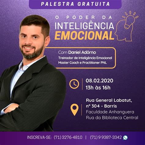 Palestra gratuita de Inteligência Emocional Sympla