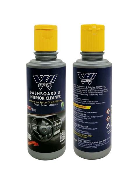 W Series Dashboard Interior Cleaner 150ml WAXCO Auto Care