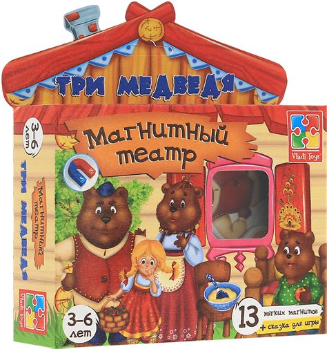 Vladi Toys Магнитный театр Три медведя — купить в интернет-магазине ...