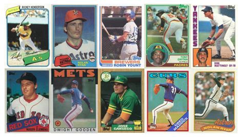 Ranking The Designs Of Topps 1980s Baseball Cards The Good Phight