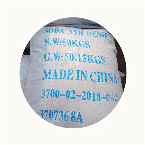 Na Co Sodium Carbonate Powder Soda Ash Light For Industrial Grade