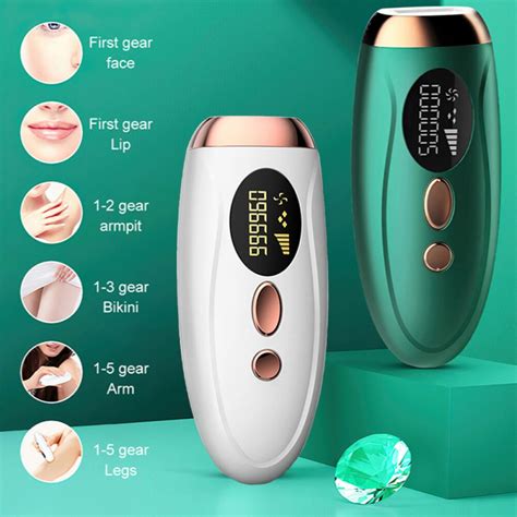 Ibona Ipl Laser Epilator Permanent Hair Removal Flashes Tmy