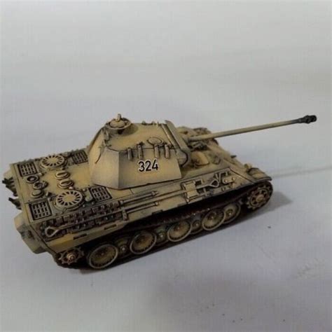 172 Scale Wwii German Army Panther Ausfg Tank Desert Painting Plastic