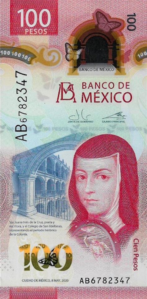 El Billete De 100 Pesos Emitido Por El Banxico Es Reconocido Como