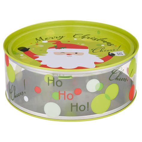 Save On The Tin Box Company Holiday Cookie Tin Ho Ho Ho Order Online