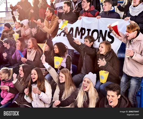 Football Stadium Crowd Cheering