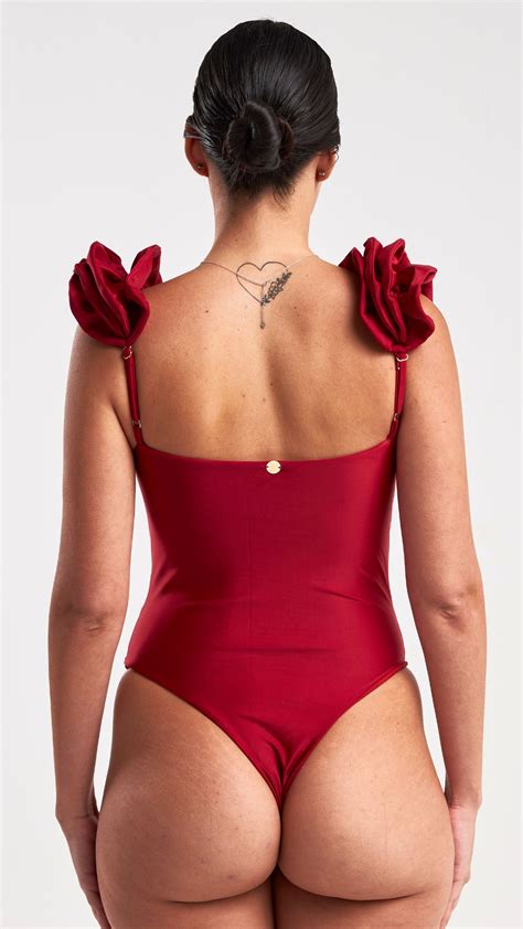 Maiô Filippa Vermelho BOG Bikini Moda Praia