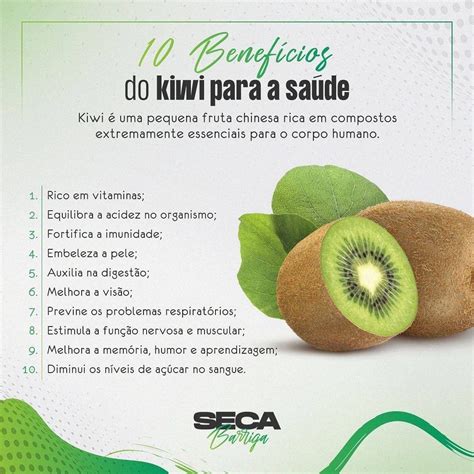 Quais Os Benefícios Do Kiwi - Benefícios do kiwi 🥝 | Dicas de nutrição, Kiwi, Alimentação saudável