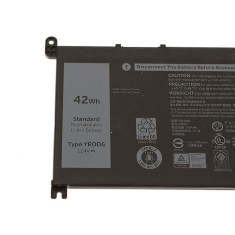 Laptop Battery For Dell Vostro 3401 3405 3491 3501 3590 3591 5481 5490 5581 5590 Yrdd6