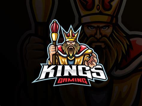 Premium Vector The King Mascot Sport Logo Design