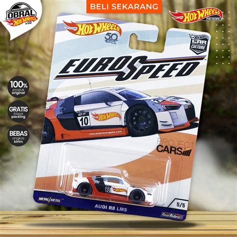 Jual Hot Wheels Euro Speed Audi R8 Lms Shopee Indonesia