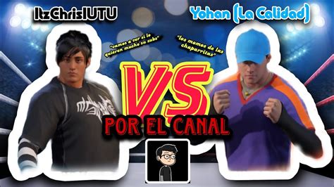 Yohan Vs Chris Por El Canal La Verdadera Pelea De Invalidos Wwe