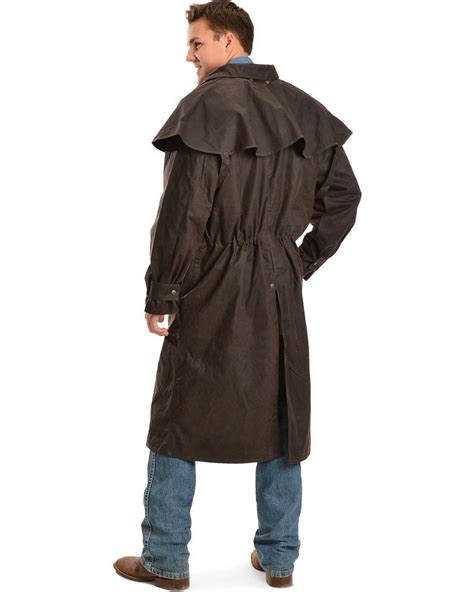 Outback Trading Co Men S Long Oilskin Duster Oilskin Duster Oilskin Coat