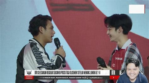 INTERVIEW KOCAK ALTER EGO DAN BTR 1 STAGE SIR PAI DAN KYY SALING