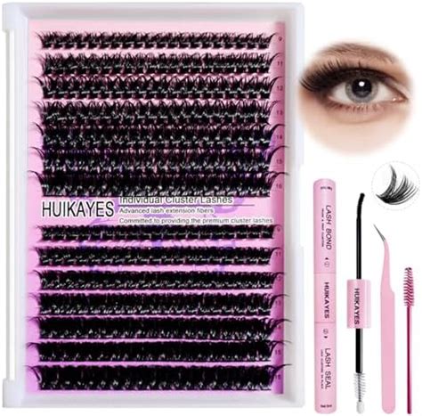 Amazon Mavphnee Fluffy Lash Extensions Kit 280Pcs Cluster Eyelash