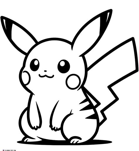 21 Pikachu Coloring Pages Free Unique Printables