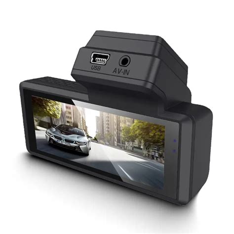 Factory Directly Aoedi AD323 Dual Channels Lens Hidden Car Dash Cam