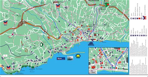 Funchal Tourist Map - Funchal Madeira • mappery