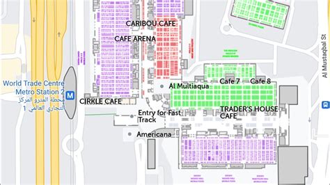 Dubai Gulfood Map Video For Understanding Halls Pavilion Sector Wise