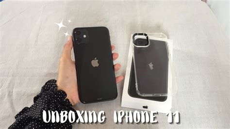 Unboxing Iphone 11 Black Youtube