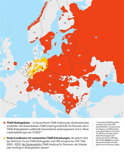 Fsme Risikogebiete In Europa Zecken De