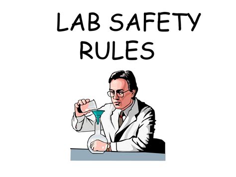 Lab Safety Rules Ppt Download