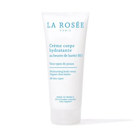 La Rosée Crème corps hydratante au beurre de karité BIO 200 ml