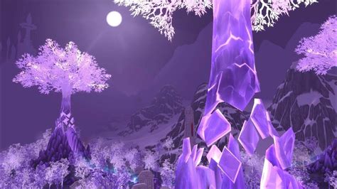 Relaxing World Of Warcraft Background Crystalsong Forest Youtube