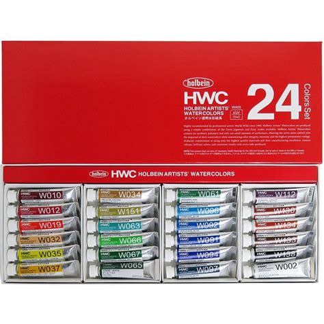 Jual W Holbein Artist S Watercolor Set Of Colors Ml Shopee