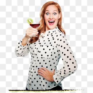 Mamrieisolated Small - Mamrie Hart You Deserve A Drink, HD Png Download ...