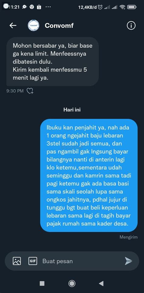 Convomf On Twitter Saranin Kata Kata Yg Cocok Buat Nagih Ongkos