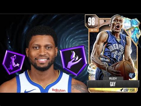 Galaxy Opal Rudy Gay Gameplay Rudy Is An Absolute Bucket In Nba K