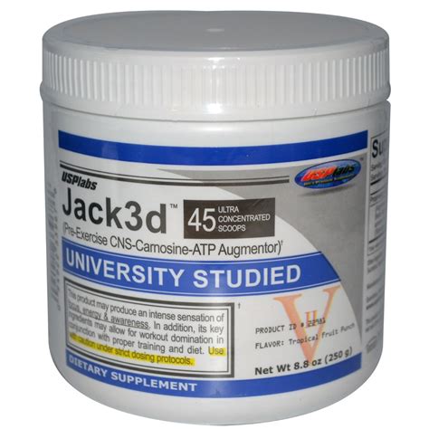 Pré Treino Jack 3d 45 Doses Fórmula C Dmaa Pronta Entrega R 153 99