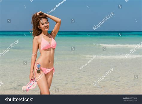 Sexy Bikini Body Woman Sun Tanning Stock Photo Shutterstock