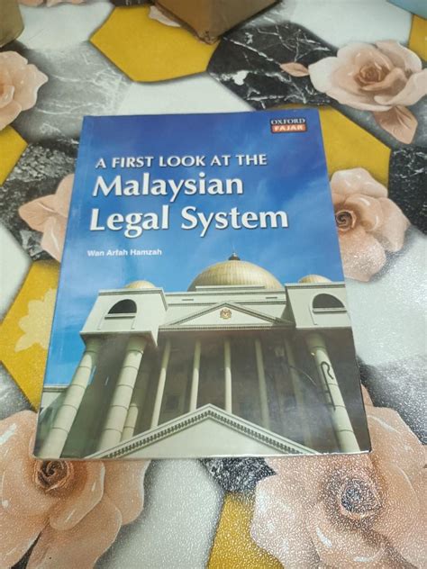 Malaysian Legal System By Wan Arfah Hamzah Hobbies Toys Books