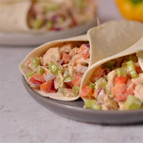 Easy Cajun Chicken Wrap Recipe Joy To The Food