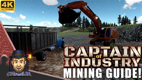 THE OFFICIAL MINING GUIDE Captain Of Industry Guide Early Access